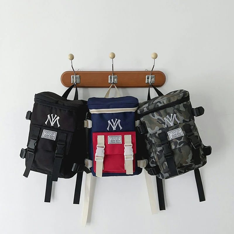 School Backpack with Twin Buckle Straps FG-077 by Feima Bag