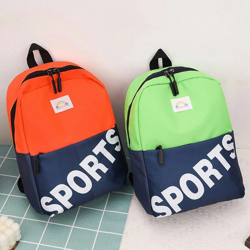 School Backpack with Contrast Front Pocket FG-111 by Feima Bag