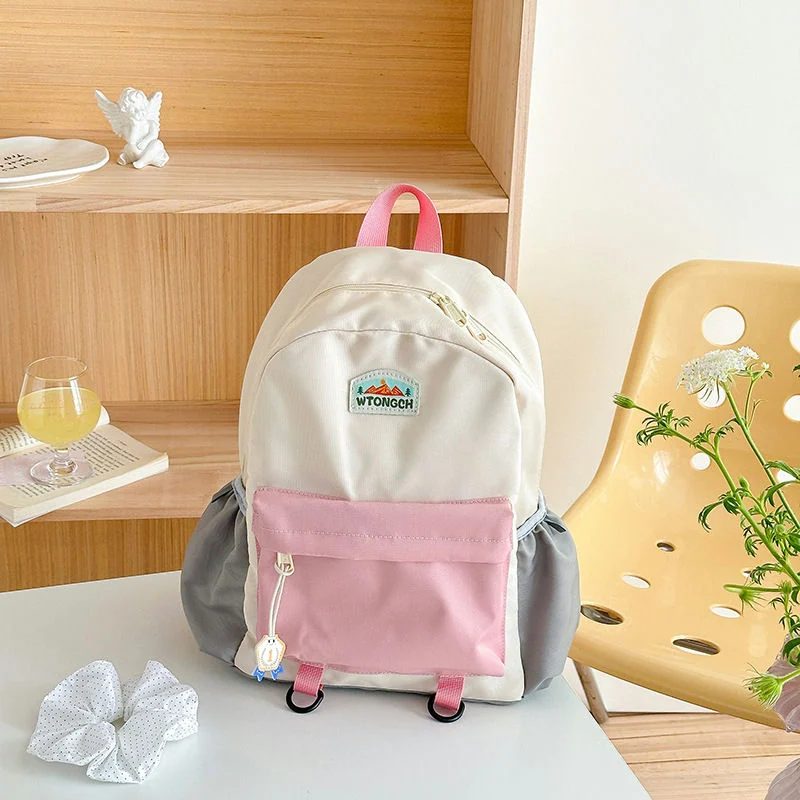 School Backpack with Box Front Pocket FG-127 by Feima Bag