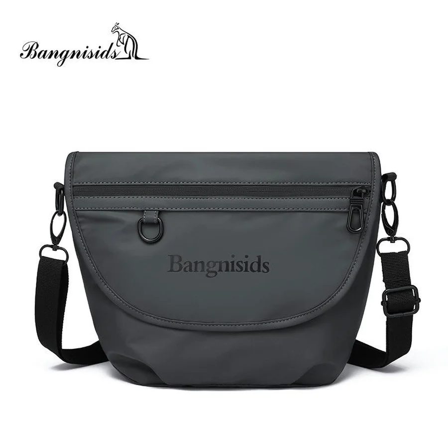 PU Crossbody Bag with Rounded Flap and Zip Pockets FE-137 by Feima Bag