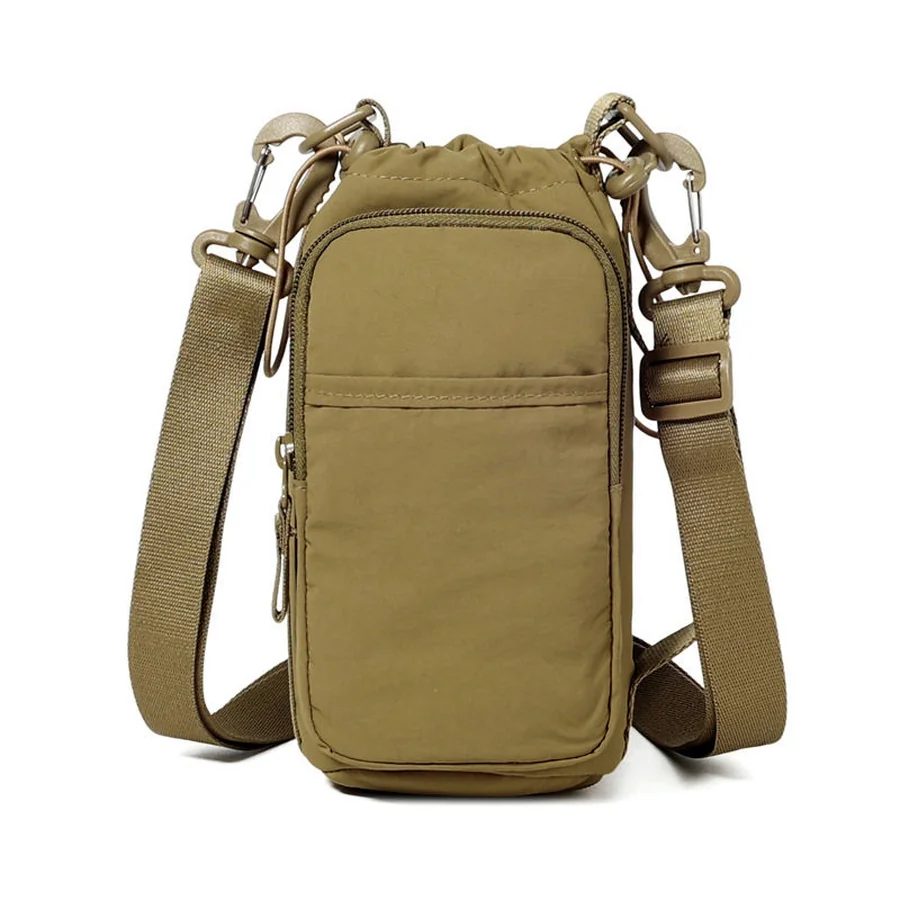 Drawstring Bottle Carrier with Front Zip Organiser FE-165 by Feima Bag