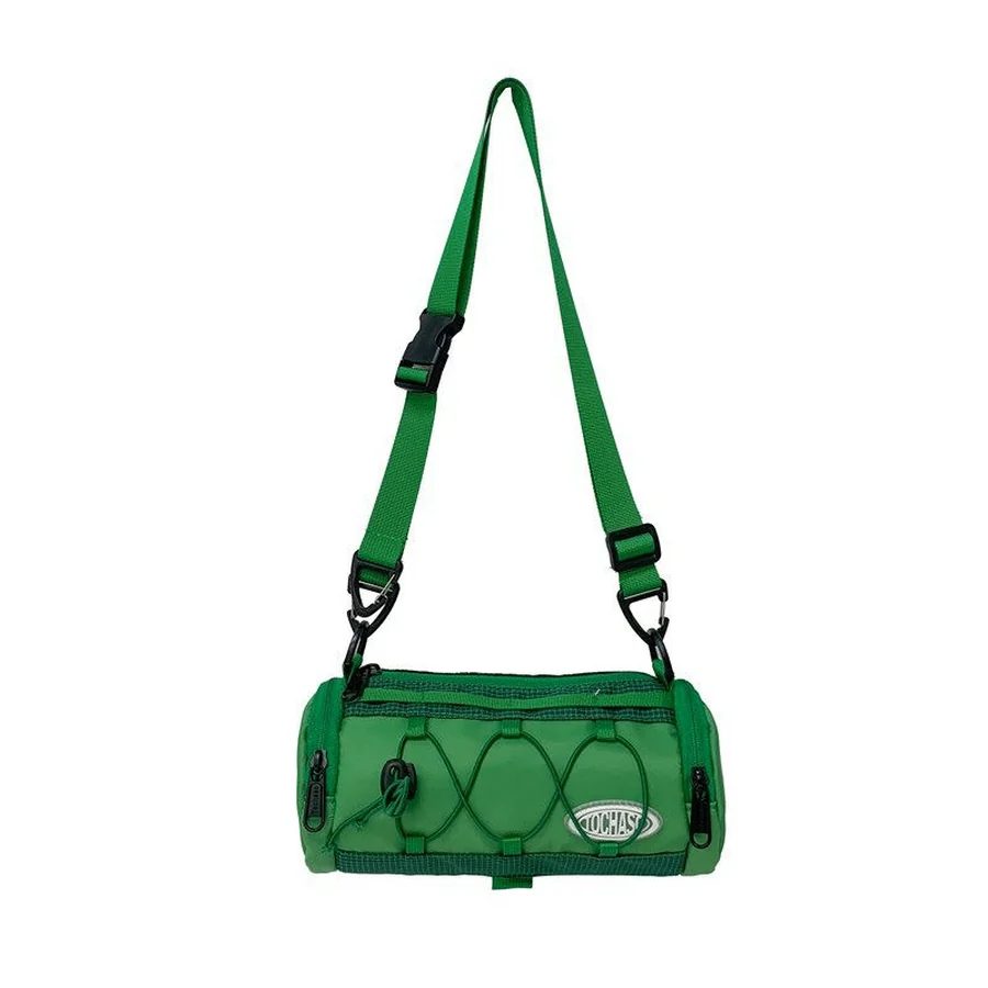 Compact Shoulder Bag with Front Cord Loops and Clip Strap FKS-005 by Feima Bag
