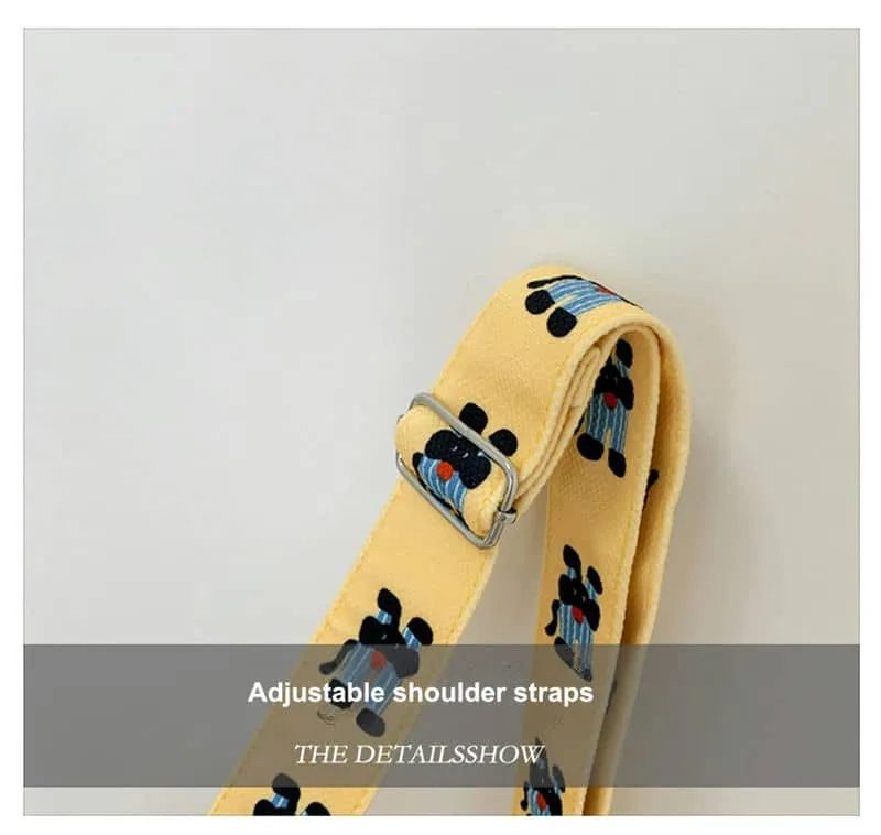 Animal-Graphic Bucket Bag with Matching Printed Strap FKS-010 by Feima Bag