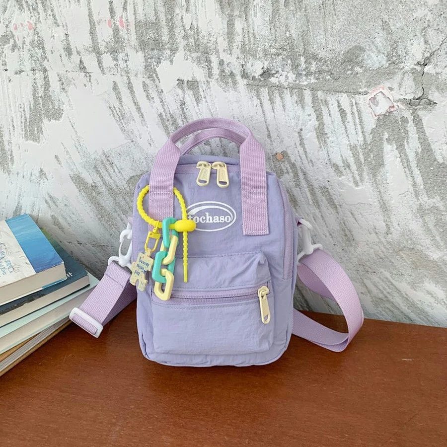 Upright Mini Crossbody with Twin Carry Handles FKS-011 by Feima Bag