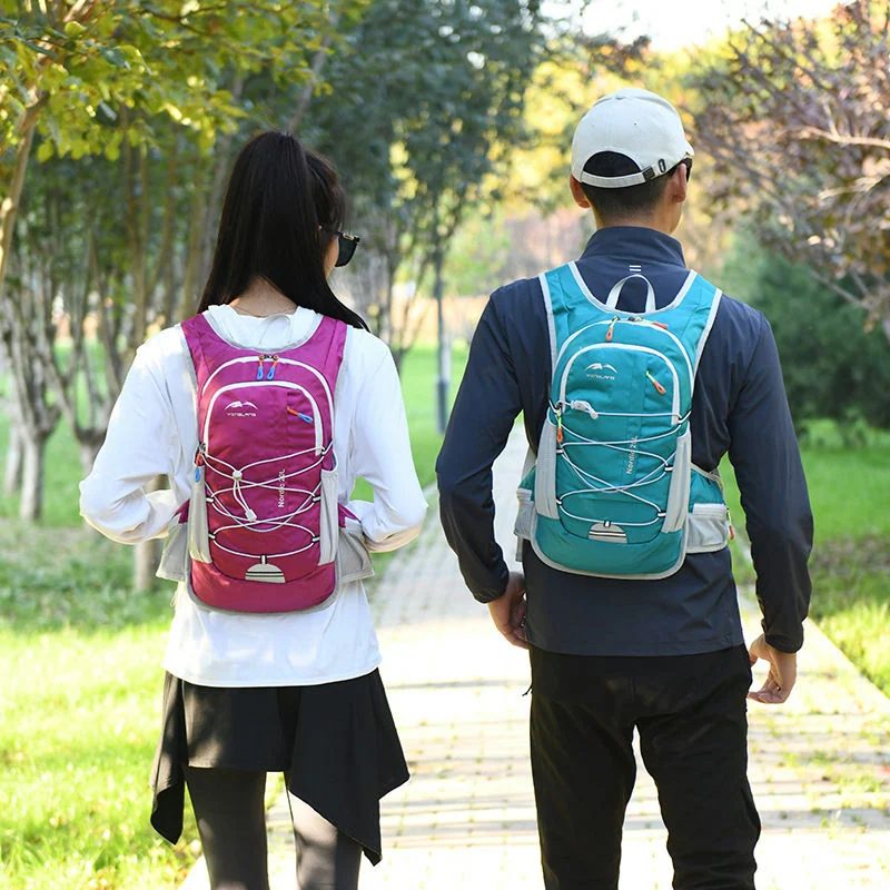 Sports backpack with cord lacing and waist pockets FMK-011A by Feima Bag