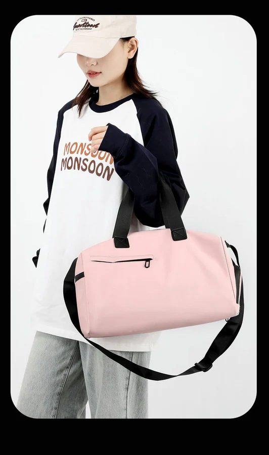Duffel Bag with Front and End Zip Openings FS-012 by Feima Bag