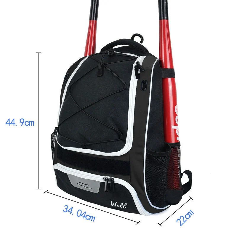 Baseball Backpack with Bat Holders FS-015 by Feima Bag