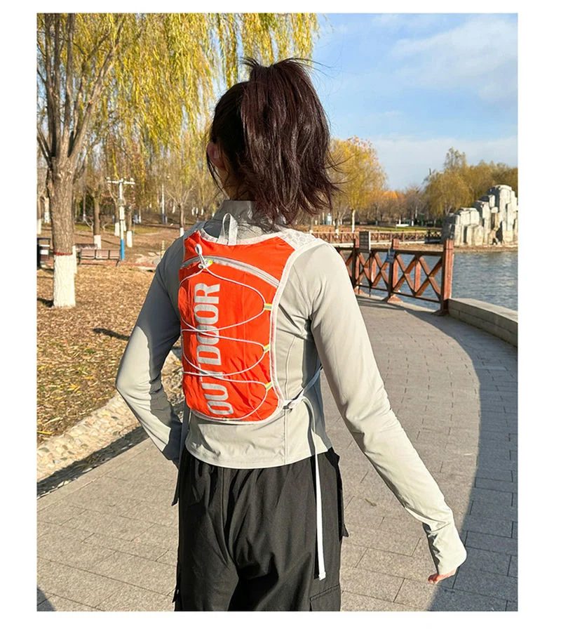 Vest Style Sports Pack with Chest Pockets FS-021 by Feima Bag