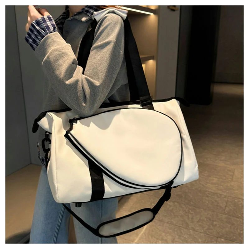 Racket Tote with Curved Front Pocket FS-022 by Feima Bag