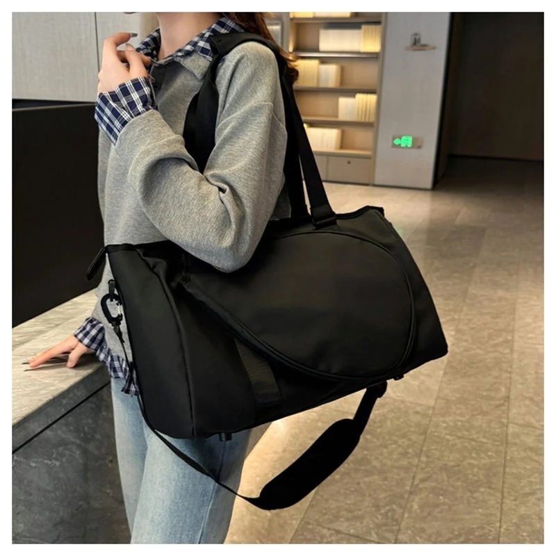 Racket Tote with Curved Front Pocket FS-022 by Feima Bag