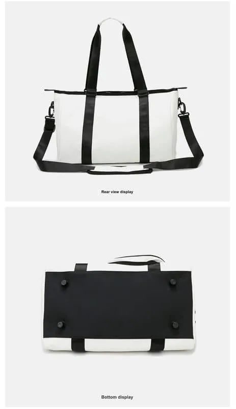 Racket Tote with Curved Front Pocket FS-022 by Feima Bag