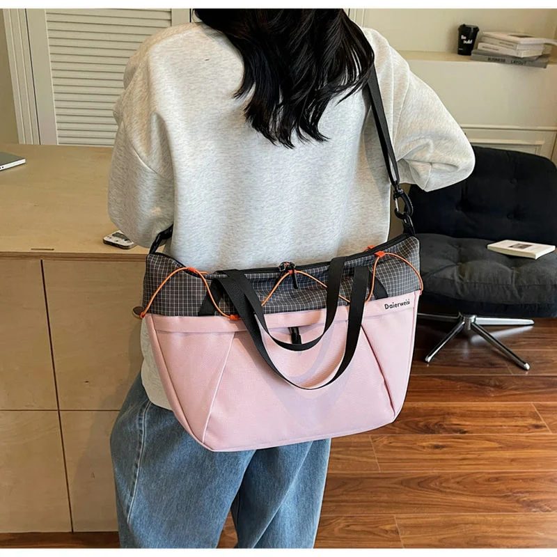 Canvas Sports Tote with Contrast Cord Detail FS-025 by Feima Bag