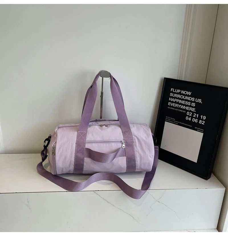 Sports Duffel with Front Mesh and Cord Detail FS-029 by Feima Bag