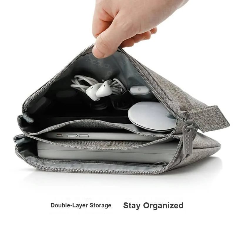 Flat Tech Accessory Pouch with Wrist Loop FJ-039A by Feima Bag
