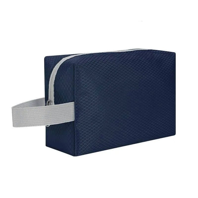 Navy Toiletry Pouch with Carry Handle FJ-088A by Feima Bag