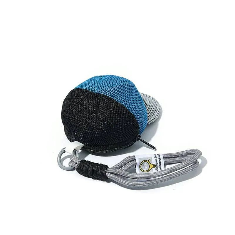 Mesh Cap-Shaped Mini Pouch with Cord Loop FZ-004A by Feima Bag