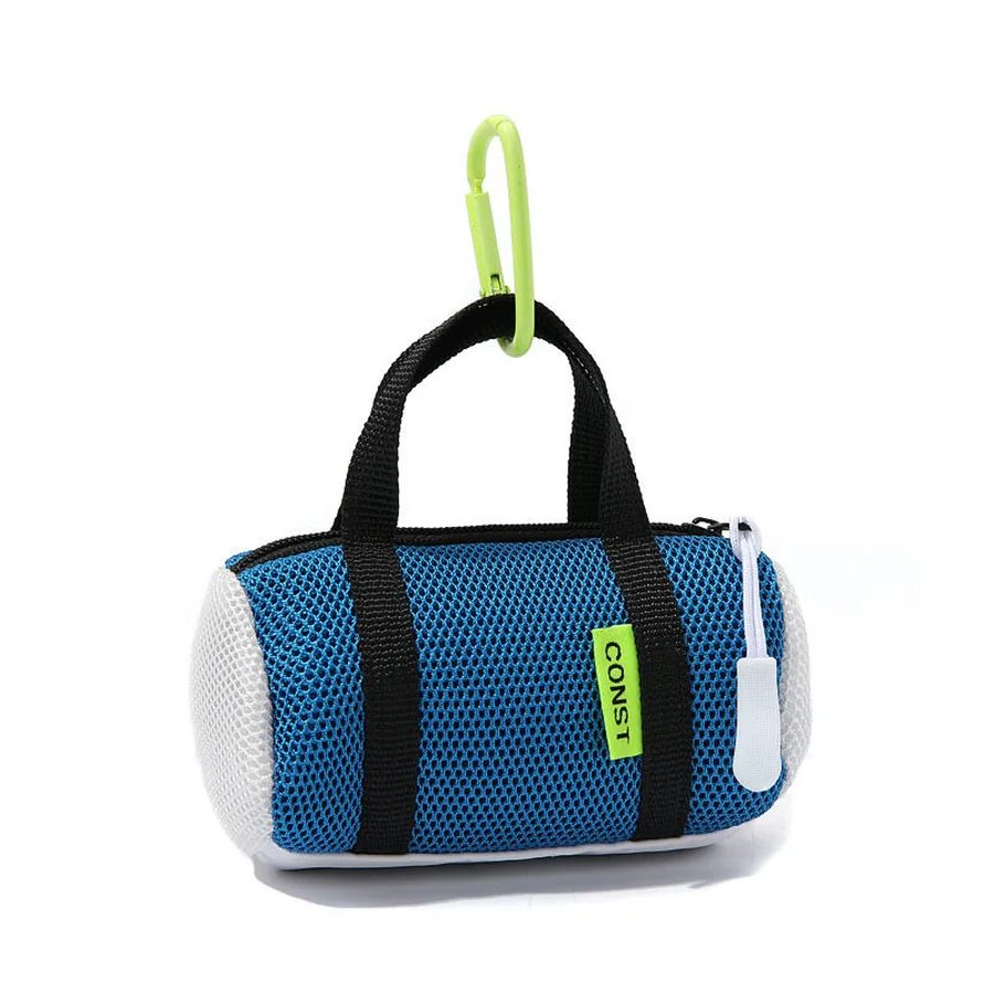 Mini Barrel Pouch with Mesh Face and Clip FZ-006 by Feima Bag