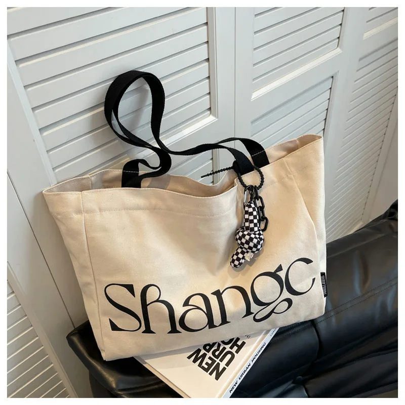 Printed Canvas Shoulder Tote FH-094 by Feima Bag