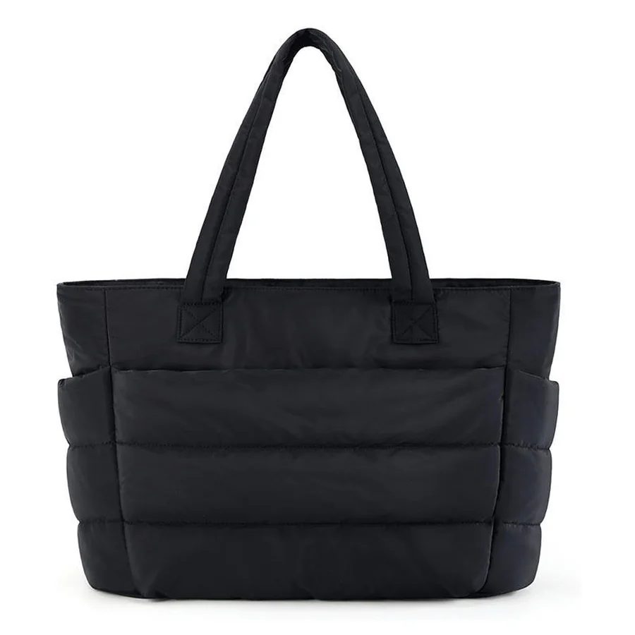 Tote with Horizontal Stitching and Front Pocket FH-098 by Feima Bag