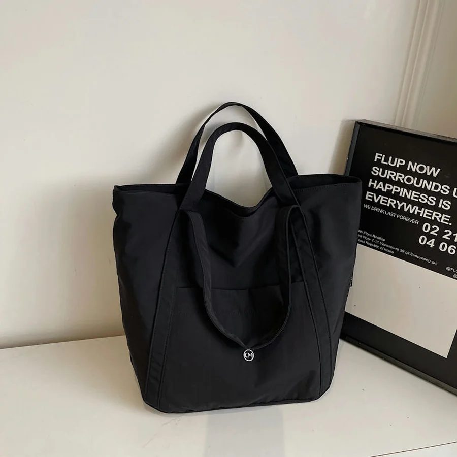 Tapered Tote with Snap Pocket and Main Zip FH-107 by Feima Bag