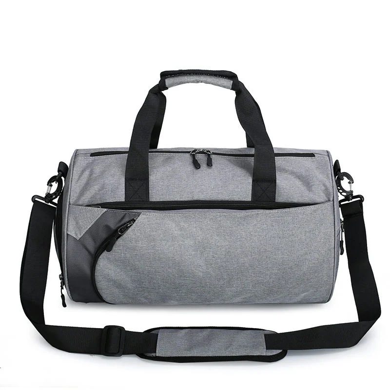 Travel Duffel with Curved Front Zip and Shoe Opening FC-030 by Feima Bag