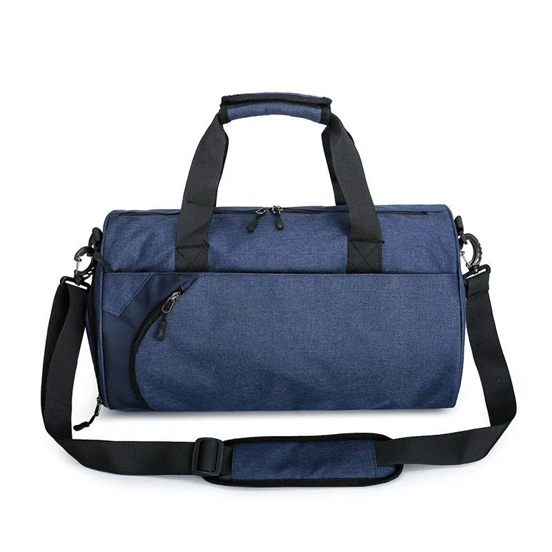 Travel Duffel with Curved Front Zip and Shoe Opening FC-030 by Feima Bag