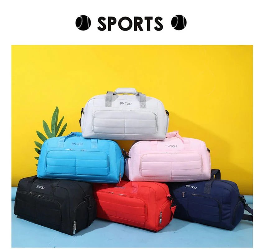 Sports Duffel with Quilted Front Pocket FC-079 by Feima Bag