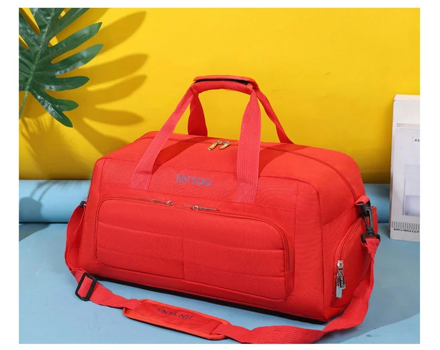 Sports Duffel with Quilted Front Pocket FC-079 by Feima Bag