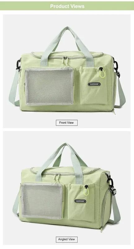 Travel Duffel with Front Mesh Pocket FC-088A by Feima Bag