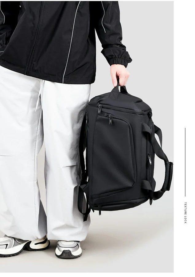 Structured Travel Bag with Backpack Straps FC-098A by Feima Bag