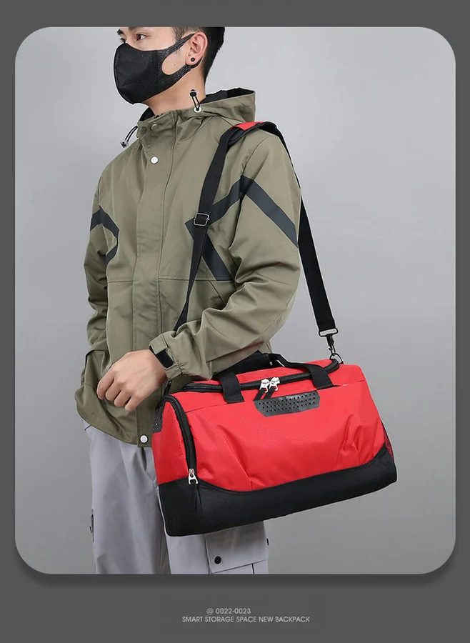 Two-Size Travel Duffel with Rear Luggage Band FC-104 by Feima Bag
