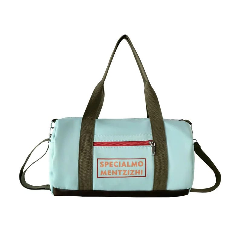 Compact duffel with a contrasting front zip FKC-002 by Feima Bag