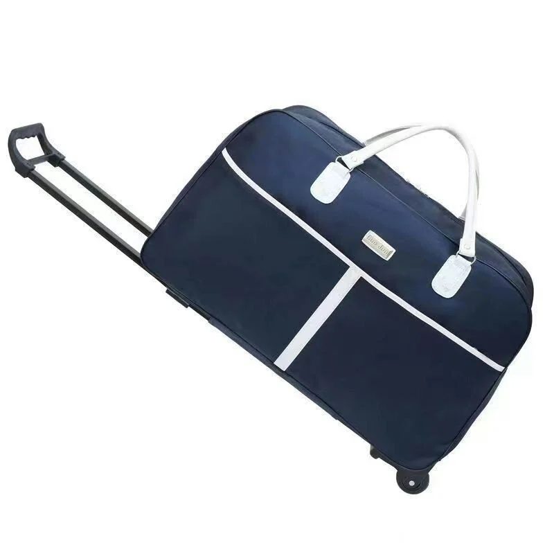 Rolling travel bag with contrasting trim FTC-003 by Feima Bag