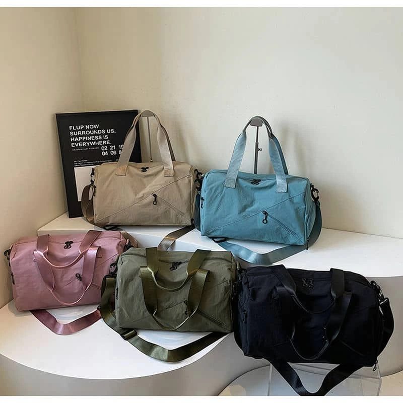 Nylon Travel Bag with Shoe Compartment FC-094A by Feima Bag